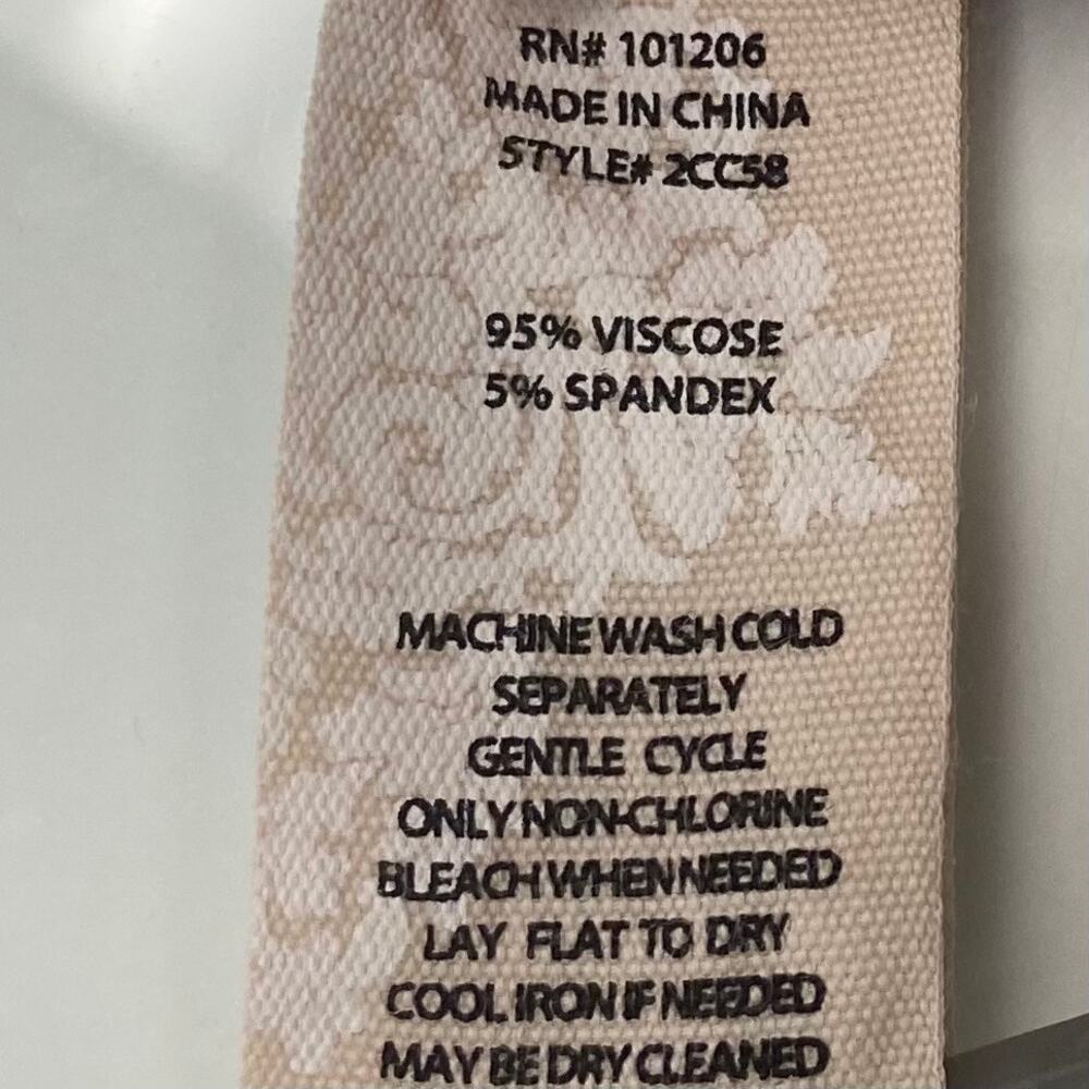 SOFT SURROUNDINGS Womens Stripe Shirt Large Flattering Comfy Swingy Orange White - Picture 6 of 6